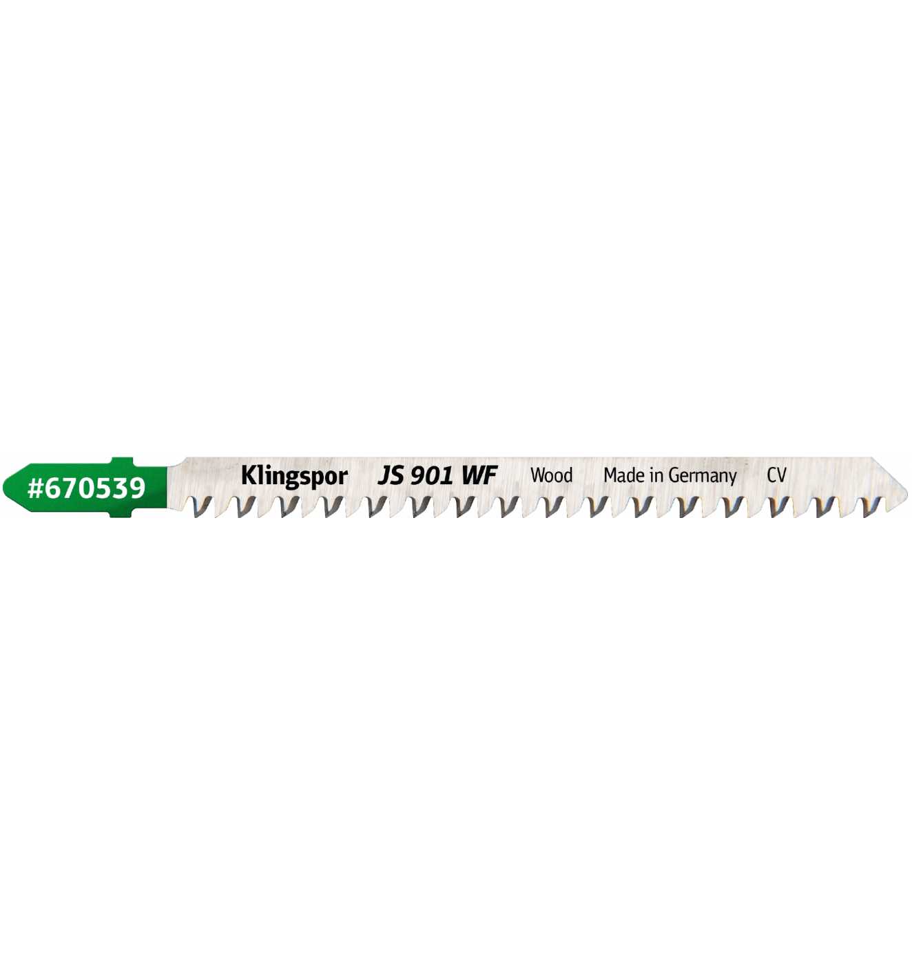 Lames pour scie sauteuse Klingspor 670539; 115 mm; 5 unités