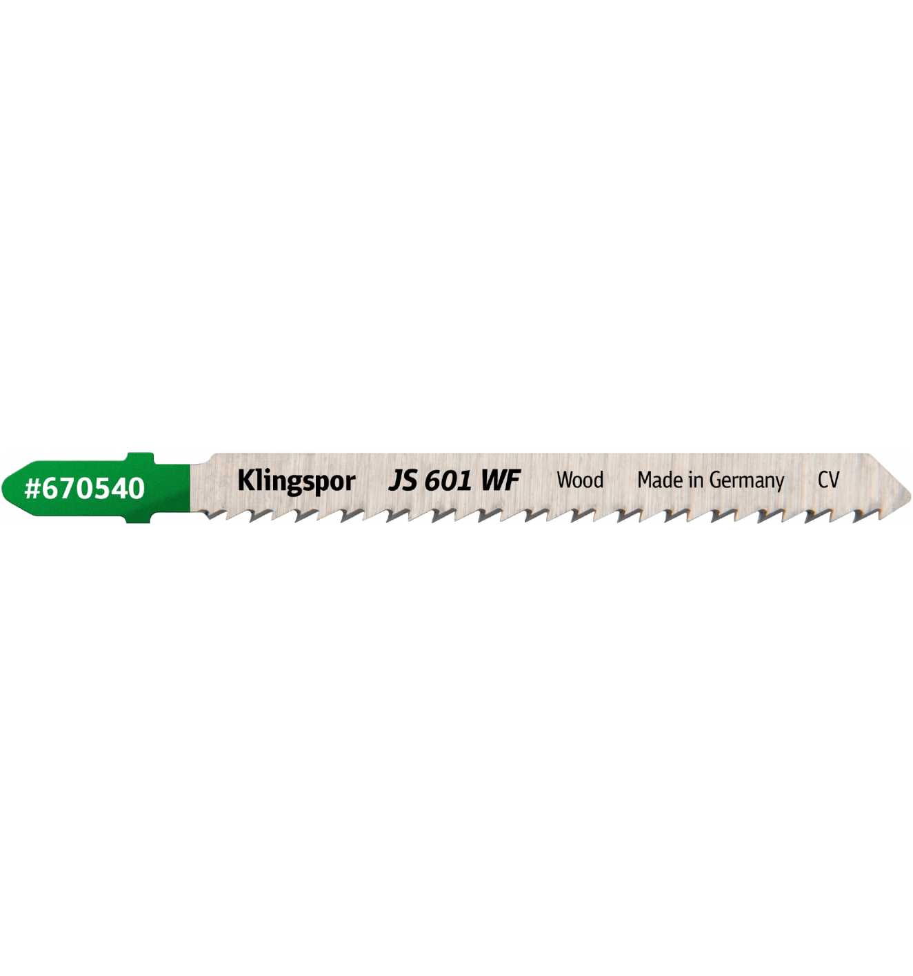 Lames pour scie sauteuse Klingspor 670540; 100 mm; 5 unités