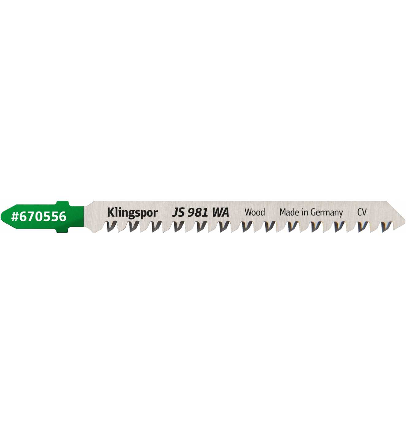 Lames pour scie sauteuse Klingspor 670545; 170 mm; 5 unités