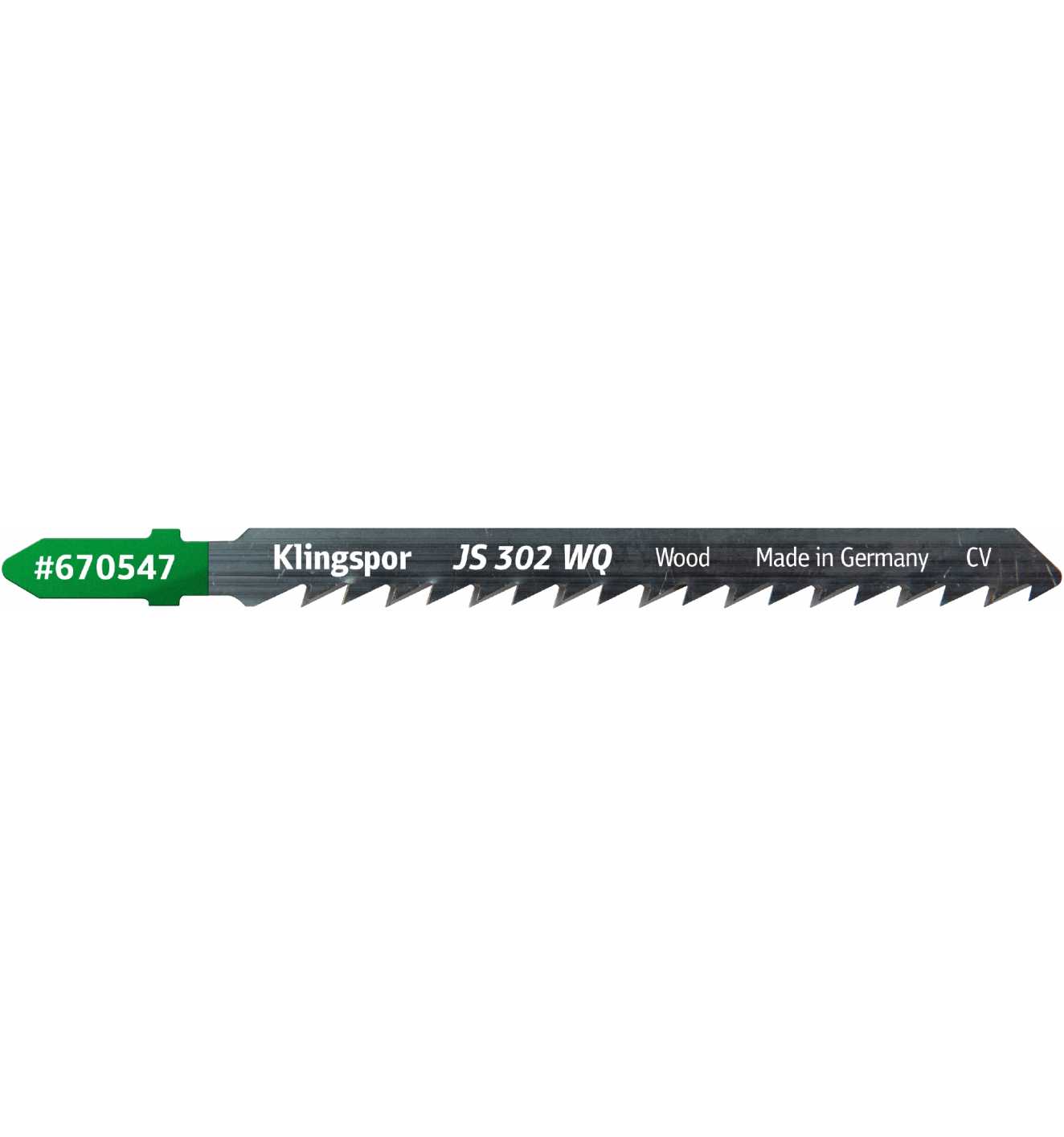 Lames pour scie sauteuse Klingspor 670548; 130 mm; 5 unités