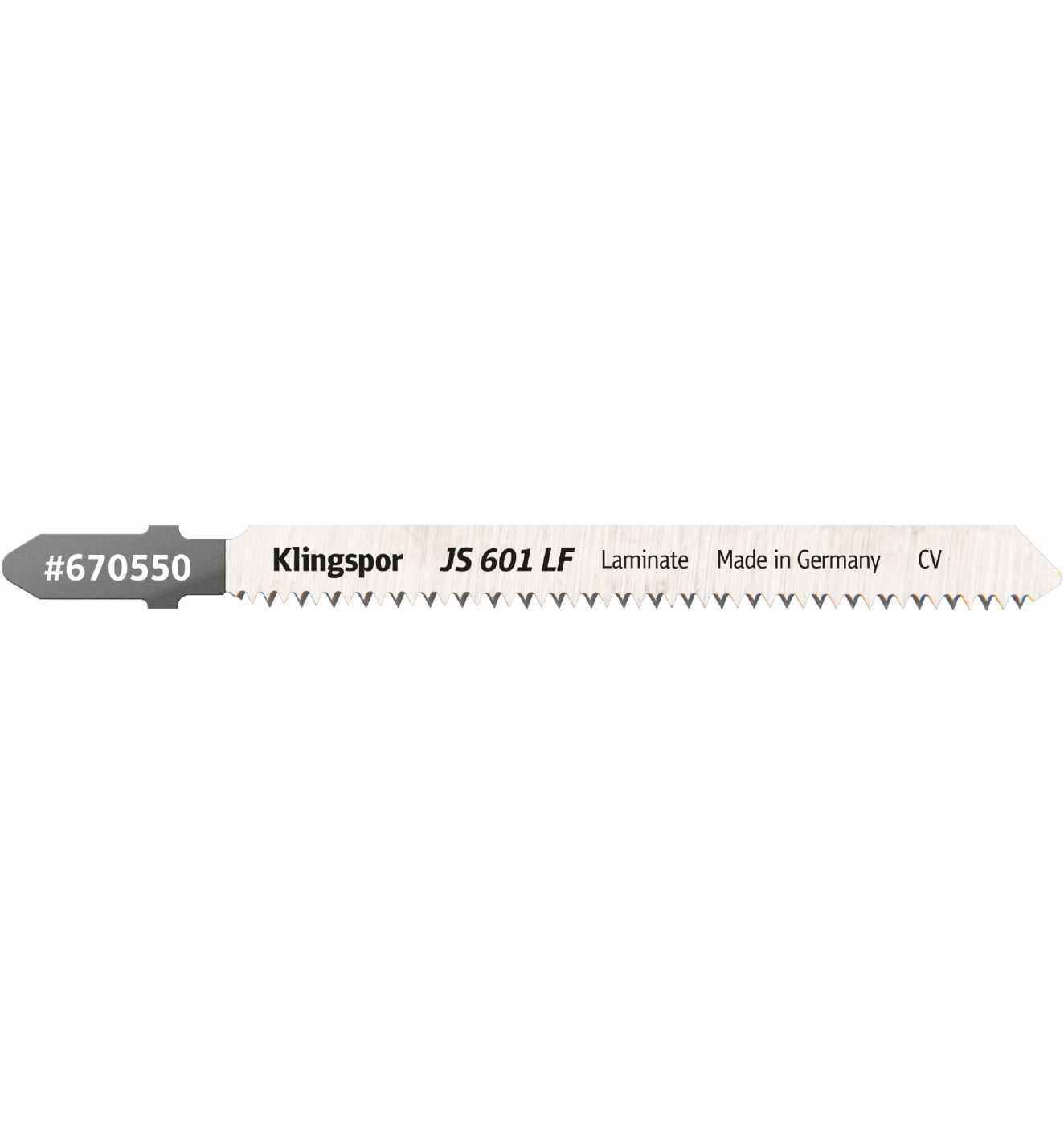 Lames pour scie sauteuse Klingspor 670550; 100 mm; 5 unités