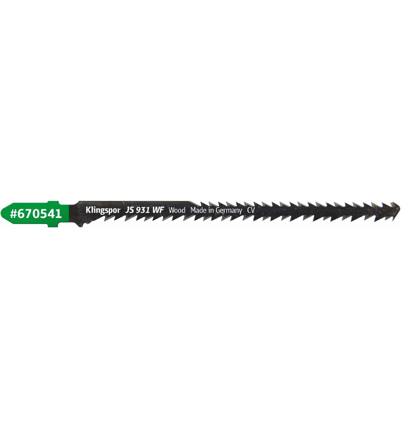 Lames pour scie sauteuse Klingspor 670541; 115 mm; 5 unités