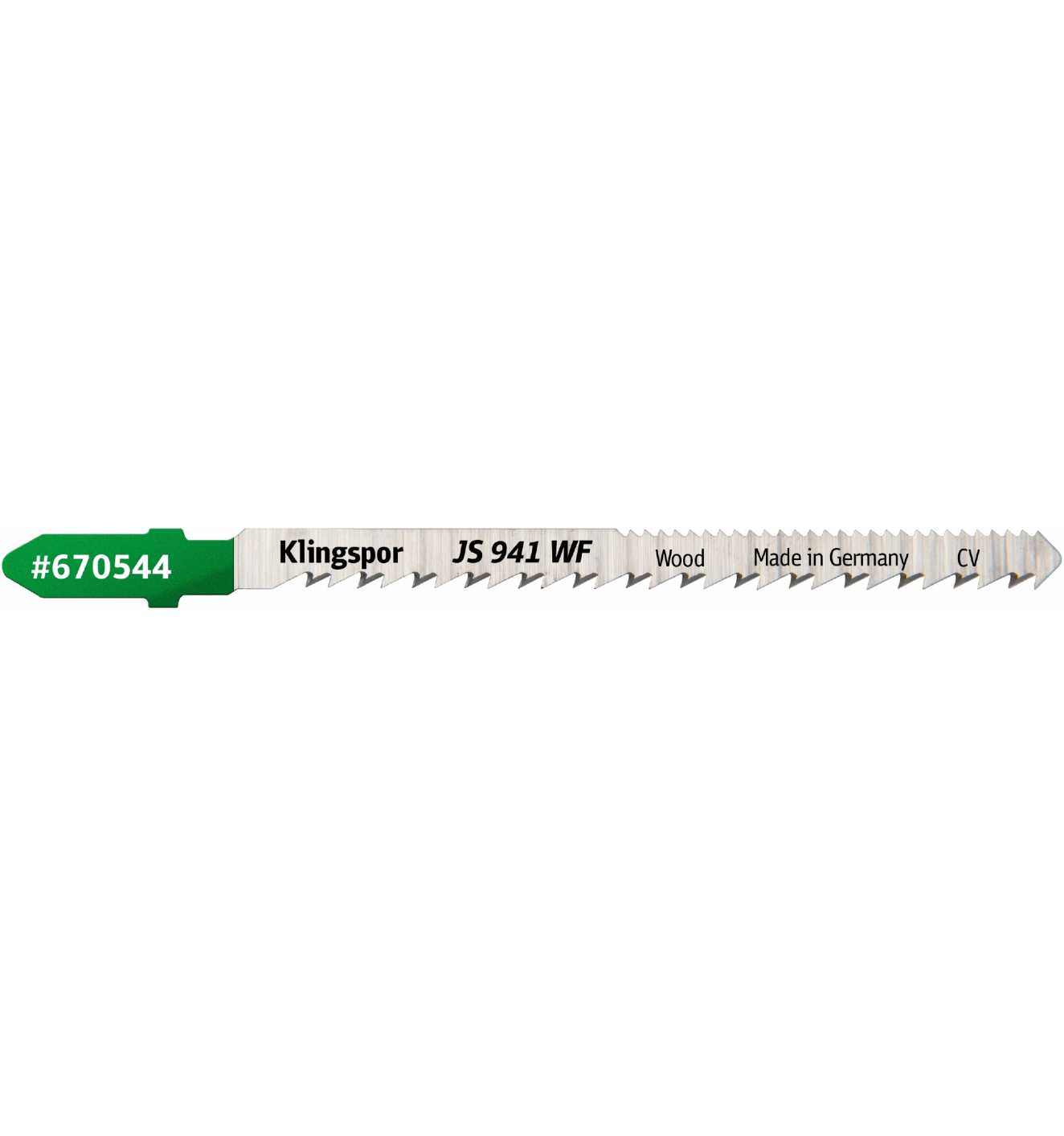 Lames pour scie sauteuse Klingspor 670544; 100 mm; 5 unités