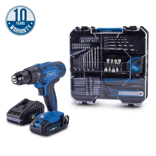 Perceuse Scheppach C-DTB74/1-X; 20 V; 1x2,0 Ah accu. + Master ensemble