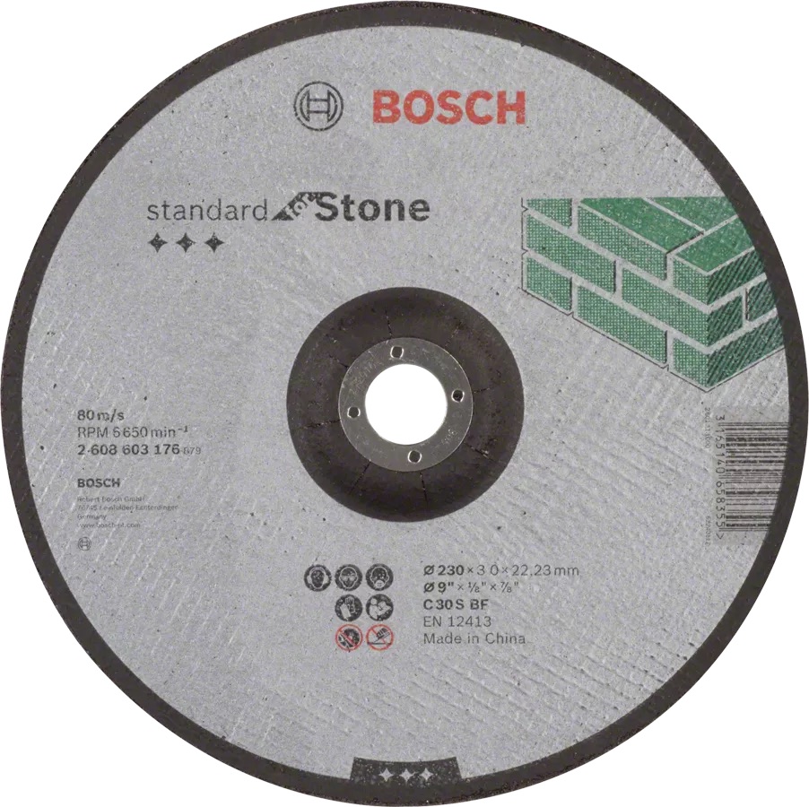 Disque abrasif Bosch C 30 S BF; 230x3 mm