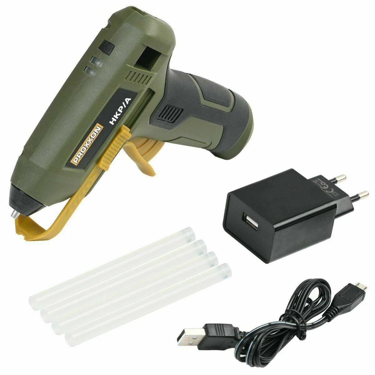 Pistolet à colle Proxxon HKP/A; 3,6 V; 1x2,0 Ah accu.