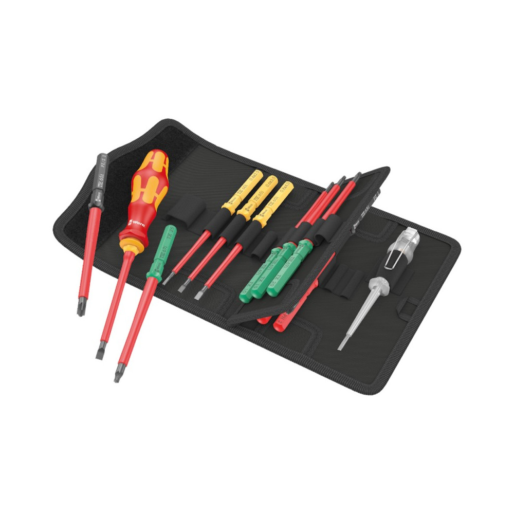 Ensemble de tournevis Wera Kraftform Kompakt VDE 16 Universal 1; 16 unités