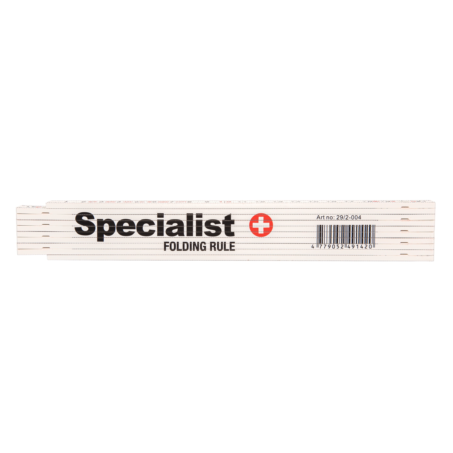 Règle pliante en plastique Specialist B210; 2 m