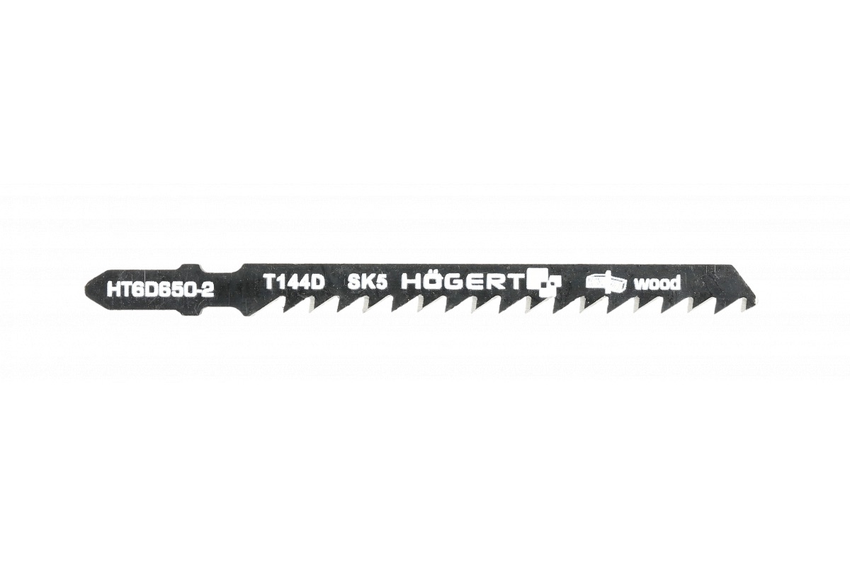 Lames pour scie sauteuse Hogert HT6D650-2; 100 mm; 2 unités