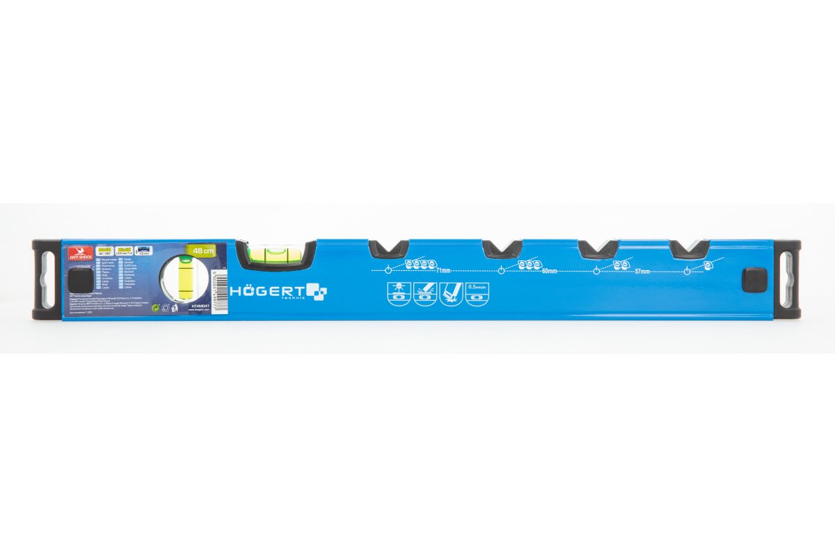 Niveau tubulaire Hogert HT4M041; 48 cm