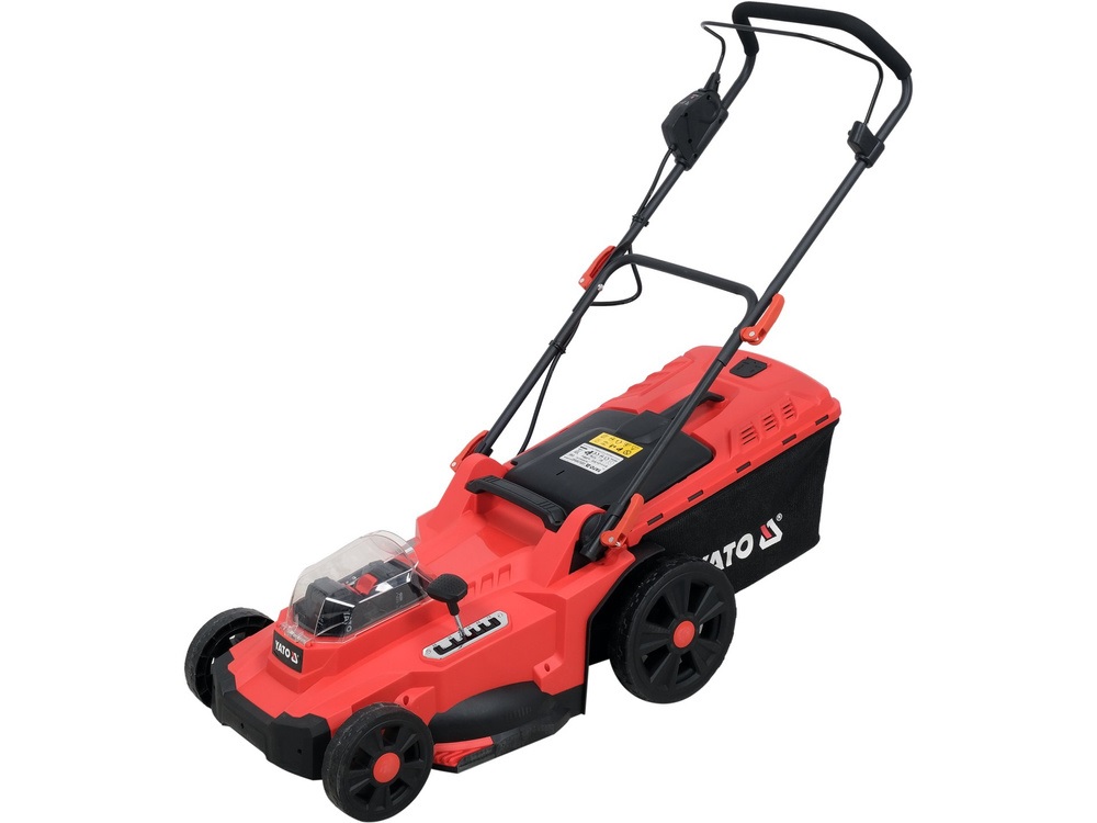 Tondeuse à gazon Yato YT-85224; 2x18 V; 2x4,0 Ah accu.