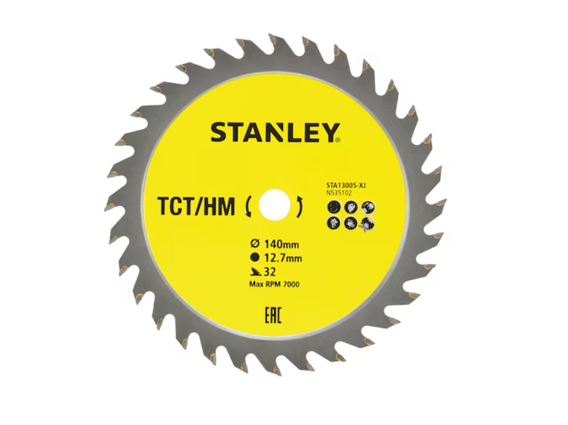 Lame de scie Stanley STA13005-XJ; 140x12,7 mm; 32T