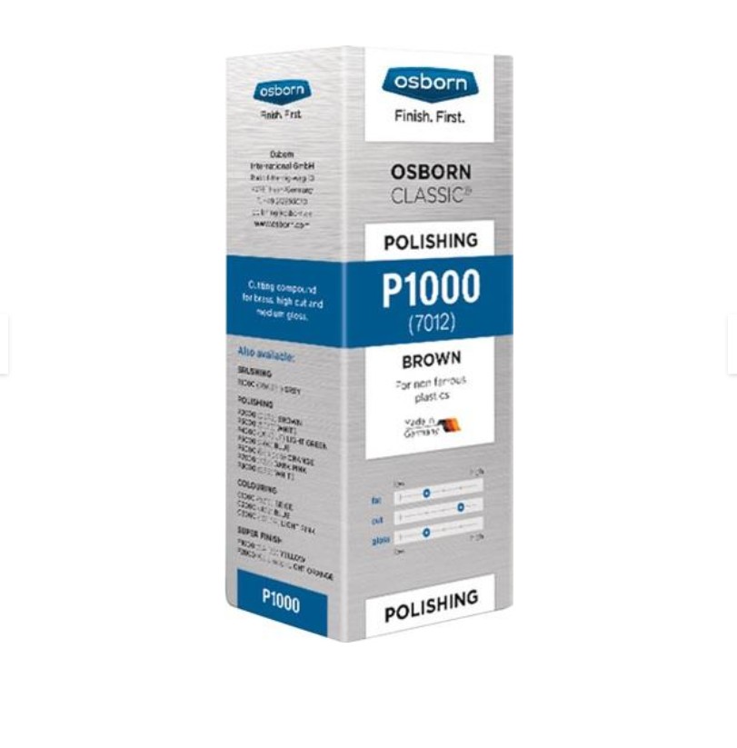 Pâte à polir Osborn L779007013; 700 g; marron