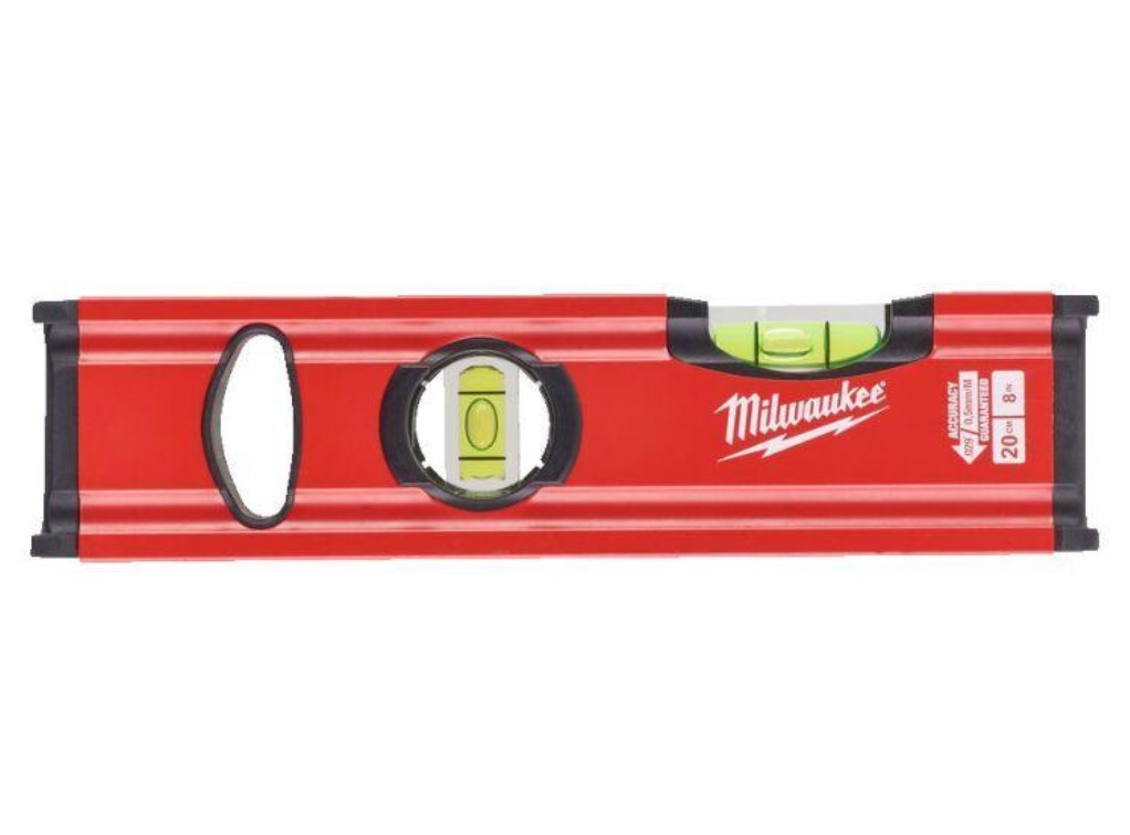 Niveau tubulaire Milwaukee 4932478897; 200 mm