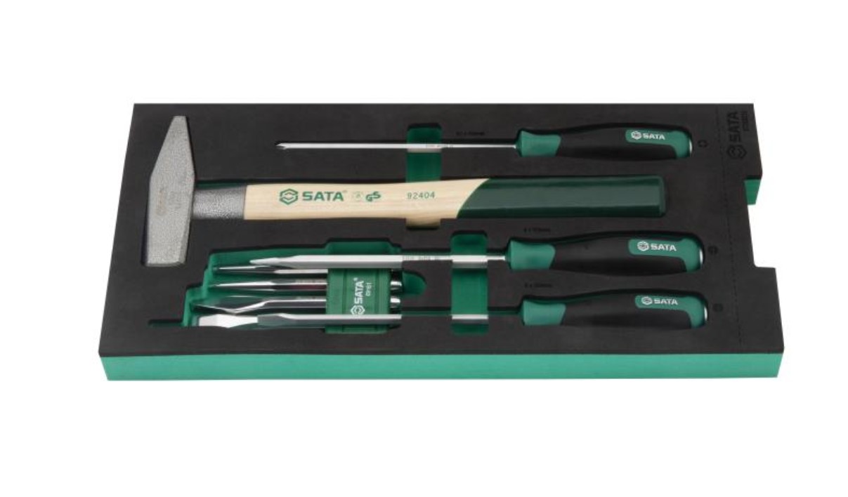 Ensemble d'outils Sata ST09923G; 9 unités