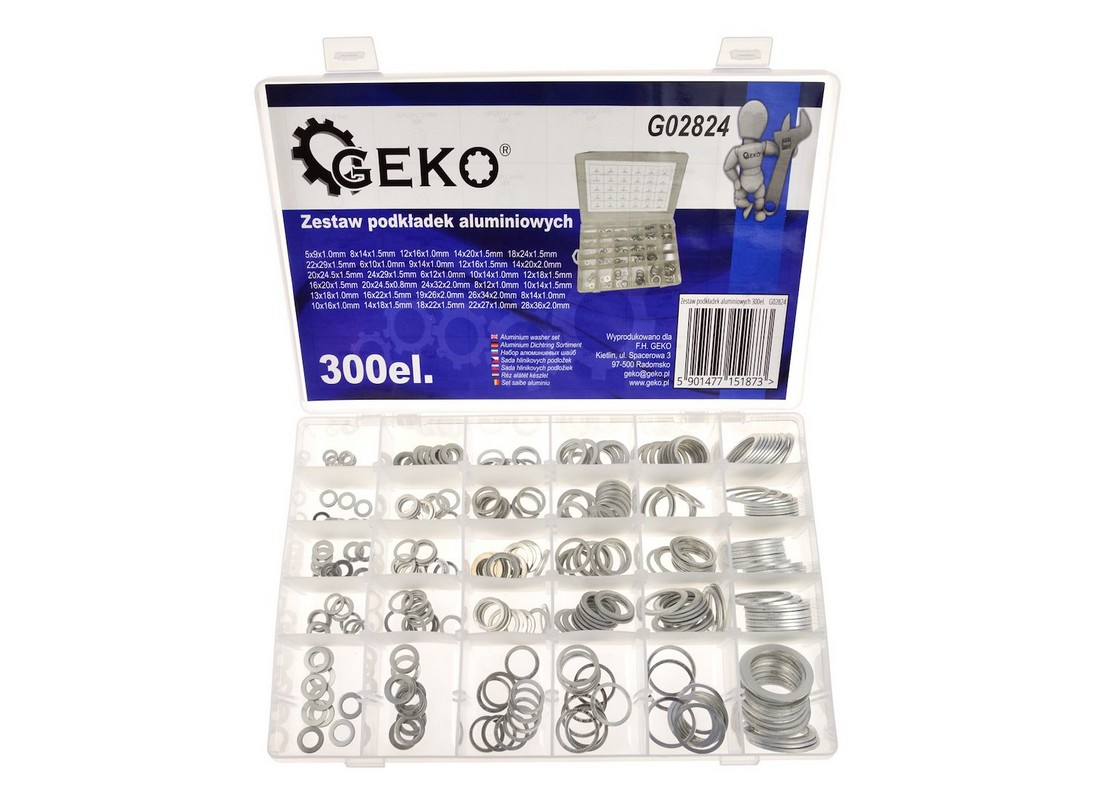Ensemble Geko G02824; 300 unités