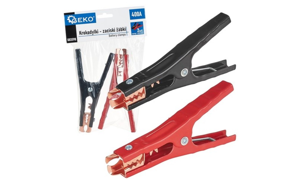 Pinces de démarrage Geko G03598; 400 A