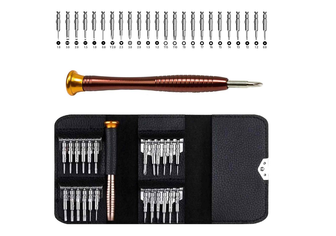 Ensemble de tournevis Geko G30075; 25 unités