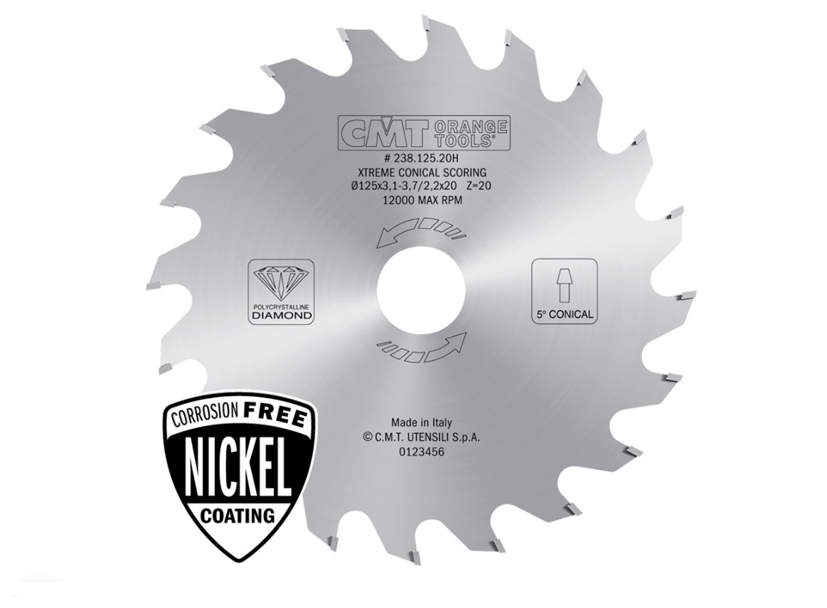 Disque à tronçonner diamanté CMT 238.200.36J; 200x65 mm; Z36; 8°