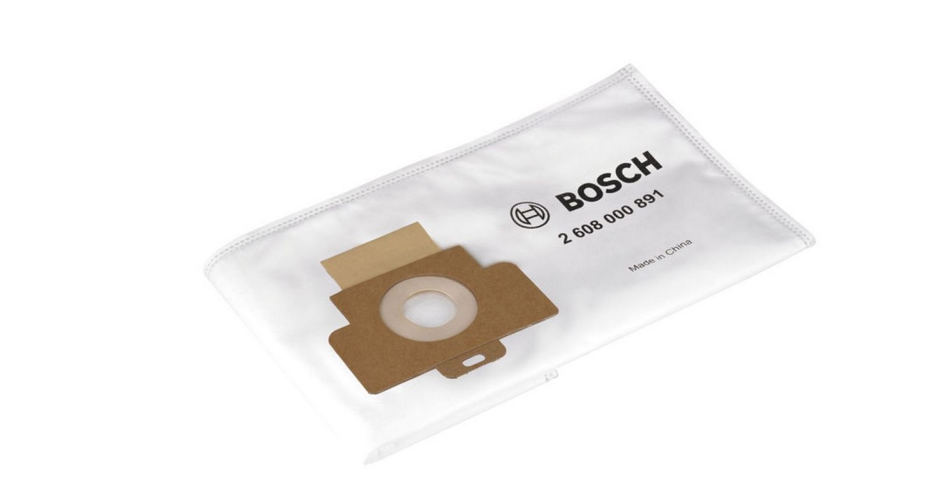 Sacs en tissu pour aspirateur Bosch 2608000891; 3 unités