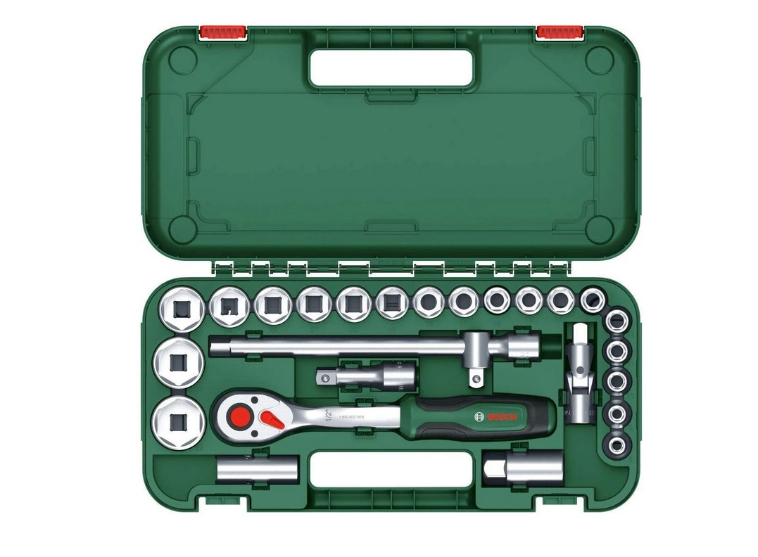 Ensemble d'outils Bosch 1600A02Z9F; 1/2''; 25 unités