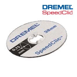 Jeu de disques à tronçonner SpeedClic Dremel SC409; 5 unités