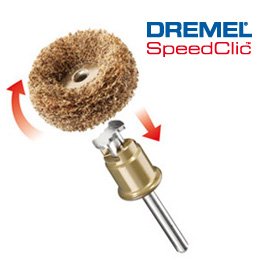 SpeedClic meules grossières et moyennes Dremel 511S; 25 mm; 2 unités