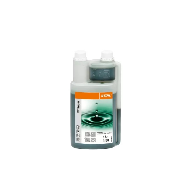Huile pour moteurs à deux temps Stihl HP Super; 1 l (avec dosimètre)