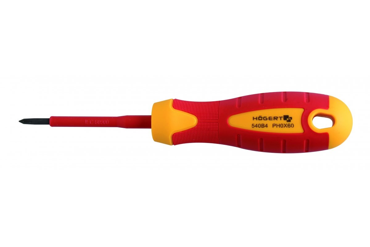 Tournevis croisé Hogert HT1S920; PH0; 60 mm
