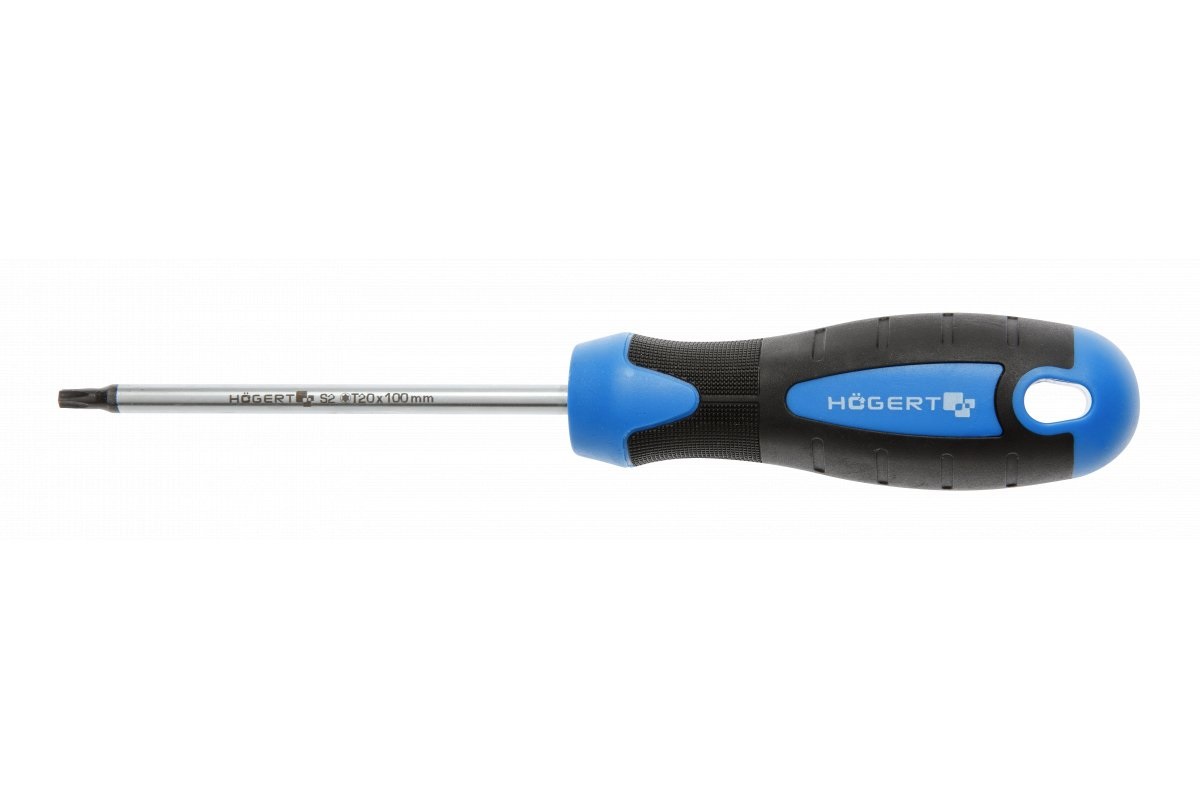 Tournevis manuel / ciseau Hogert HT1S053; T10; 100 mm