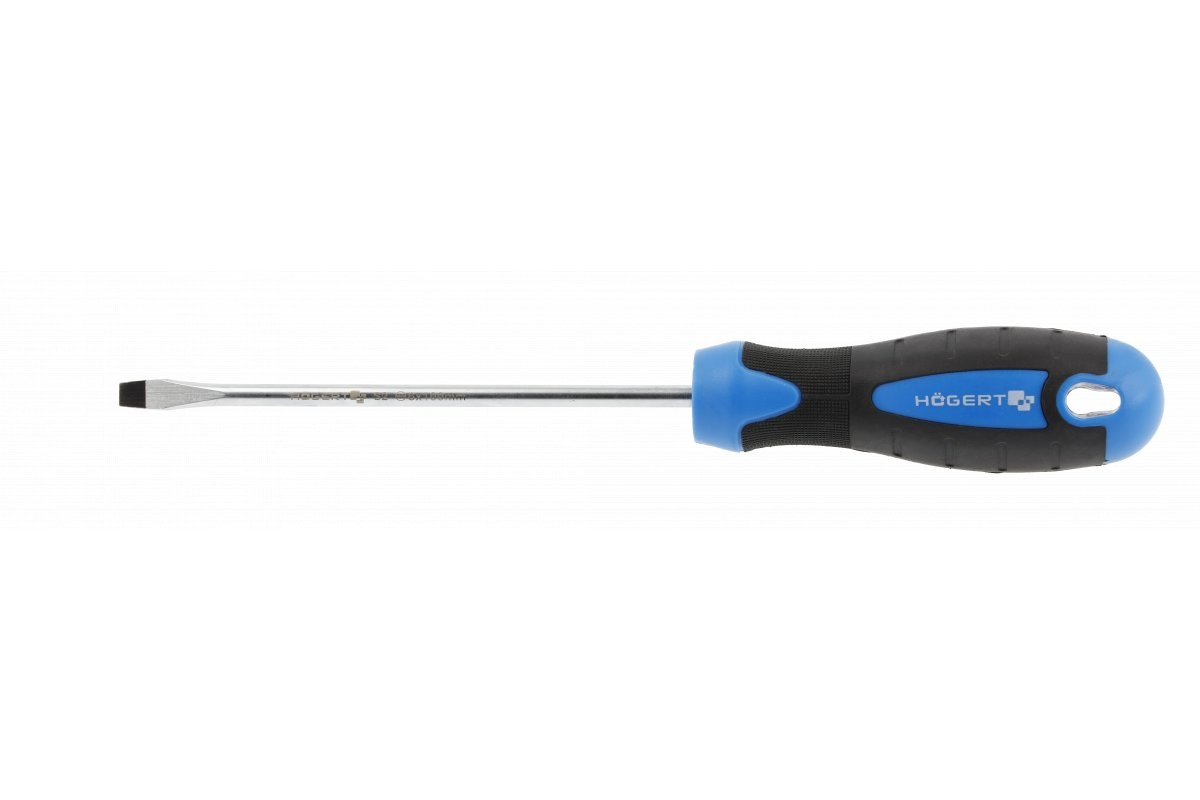 Tournevis plat Hogert HT1S012; SL6; 100 mm
