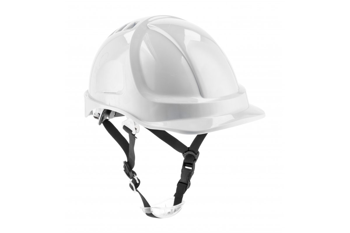 Casque de protection Hogert HT5K193;  blanc