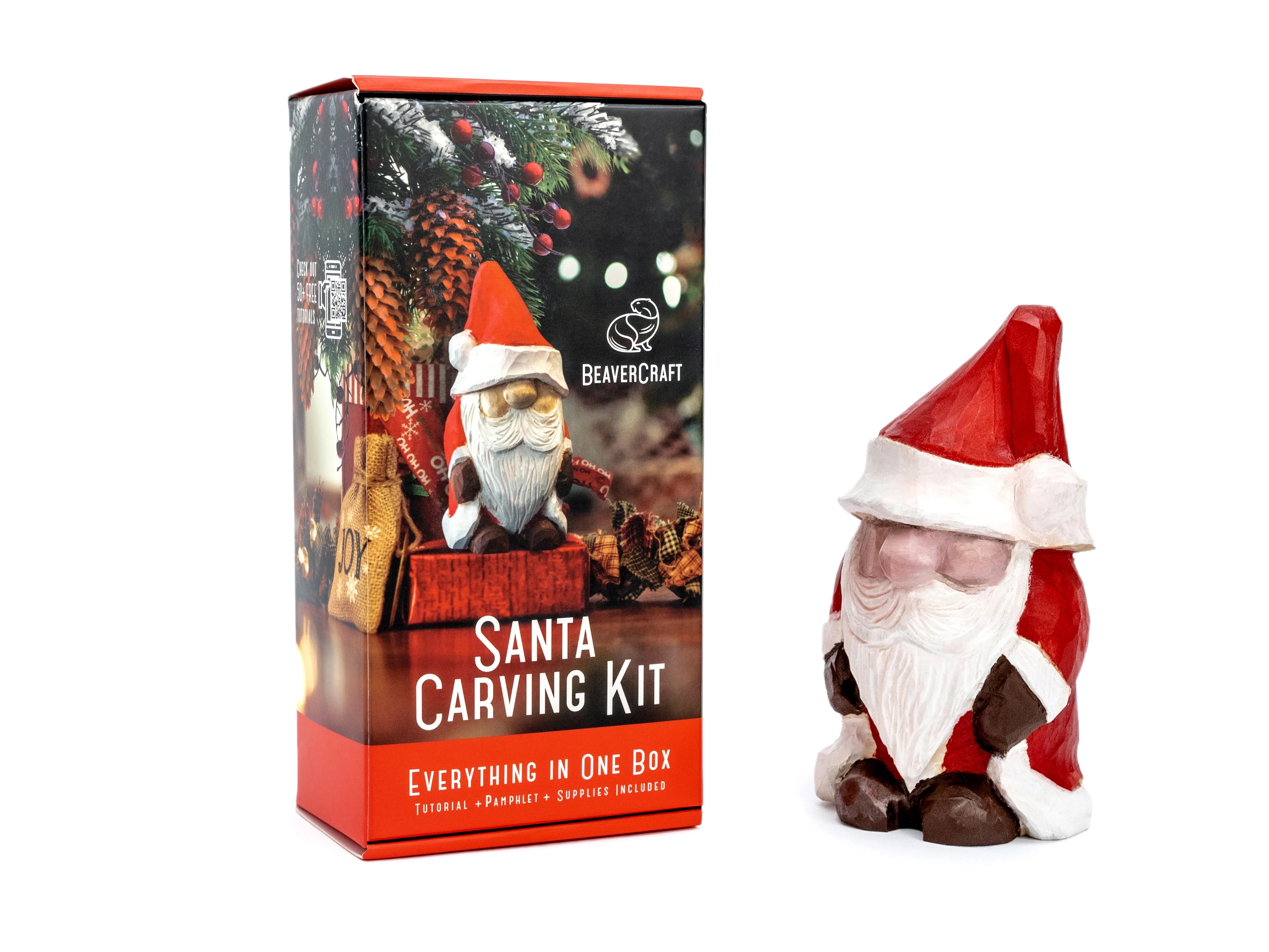 Kit de sculpture BeaverCraft DIY06; pour la sculpture de figurines pour débutants