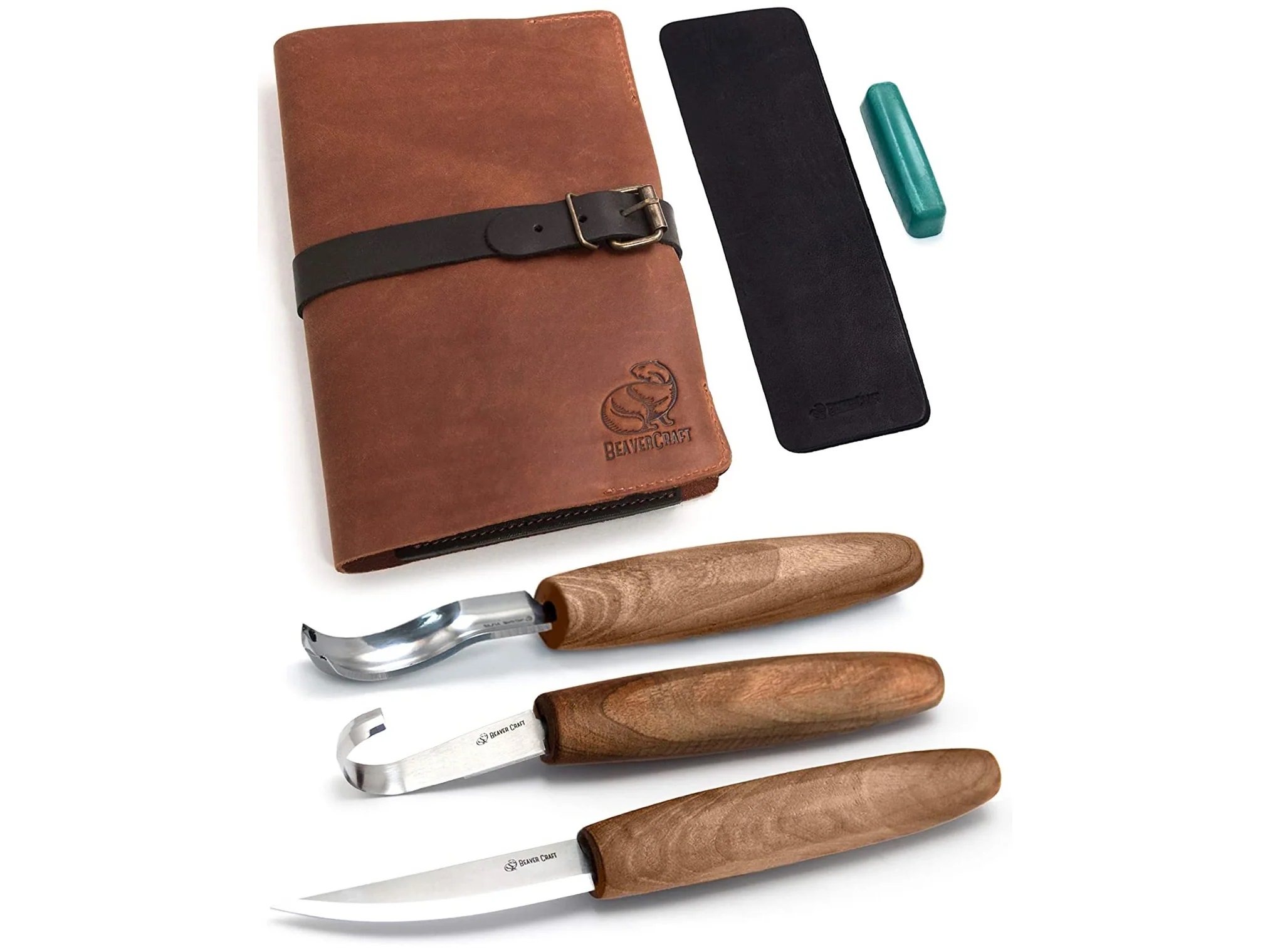 Kit de sculpture BeaverCraft S14X; pour la sculpture à la cuillère et autres produits en bois