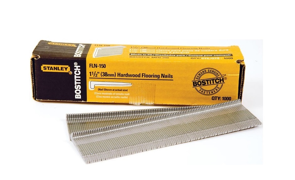 Ongle Bostitch FLN-150; 38 mm; 1000 pcs .; galvanisé
