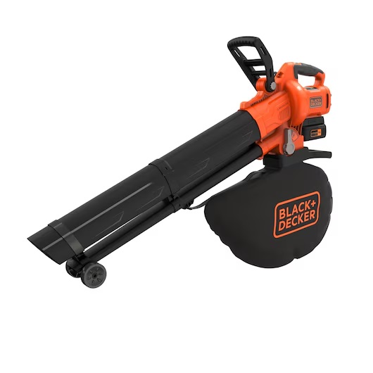 Souffleur de feuilles sans fil Black & Decker BCBLV3625L1-QW; 36 V; 1x2,5 Ah accu.