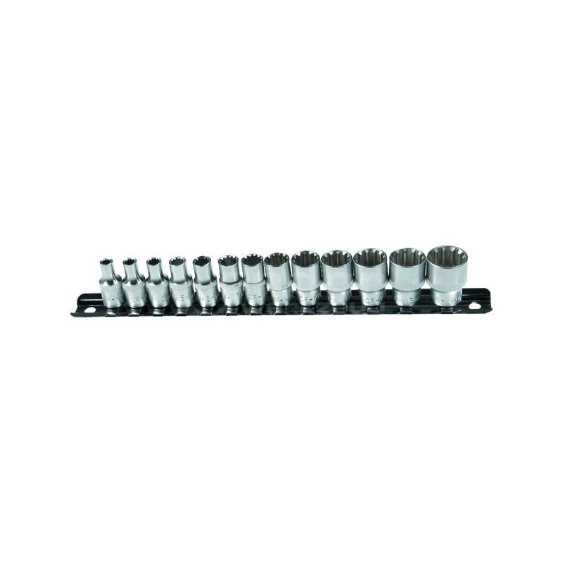 Jeu de clés à douille Condor Werkzeug C2113; 4-14 mm; 1/4''; 13 unités