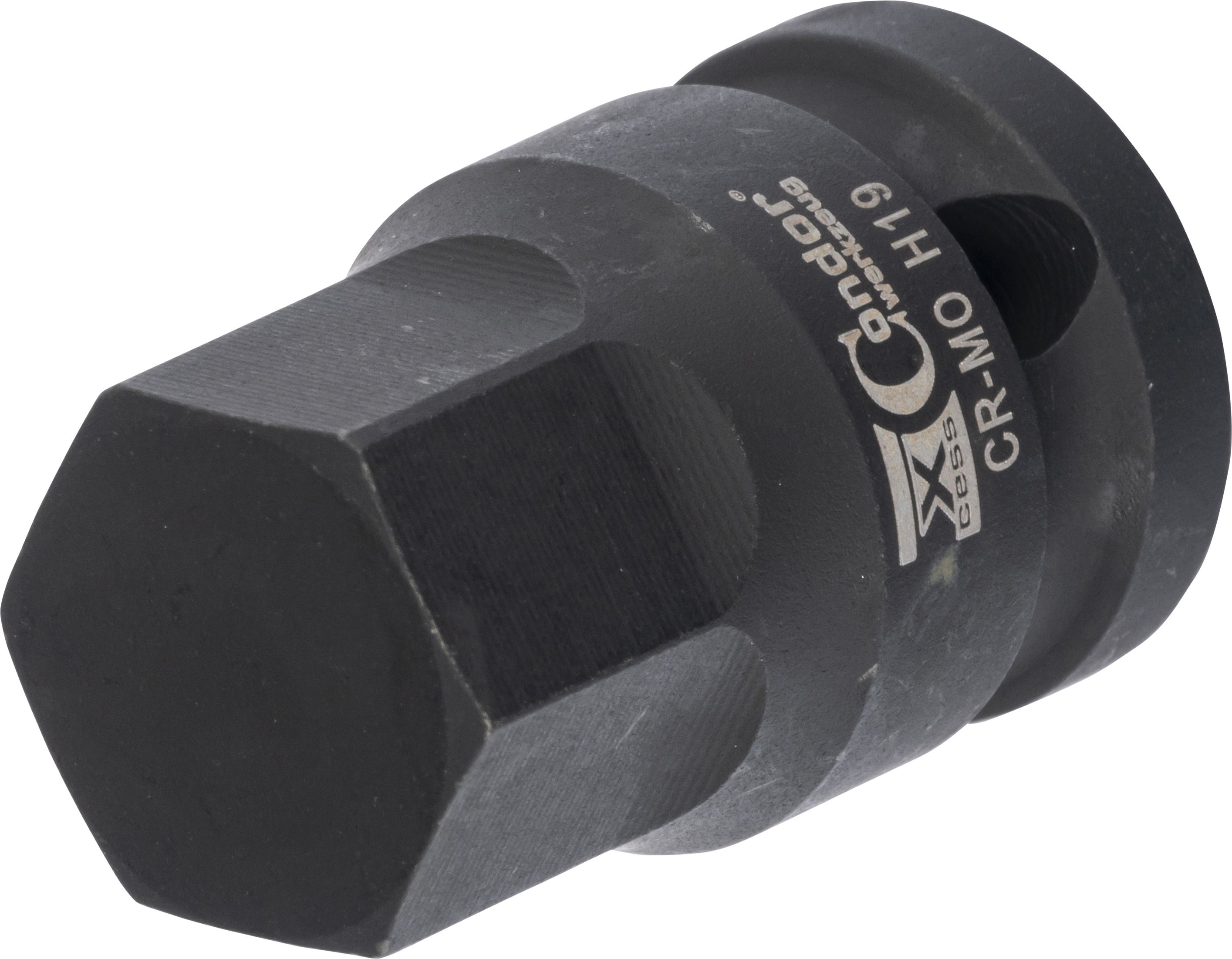 Buse à impact Condor Werkzeug C12022/K19; 1/2''; HEX 19; 40 mm
