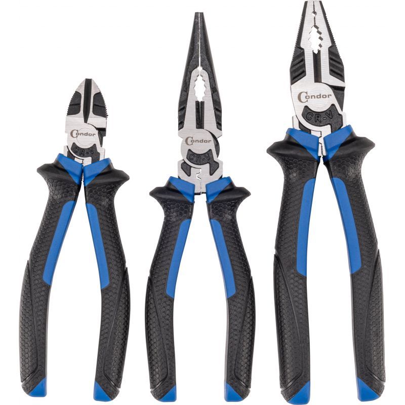 Set de pinces Condor Werkzeug C40163; 3 unités