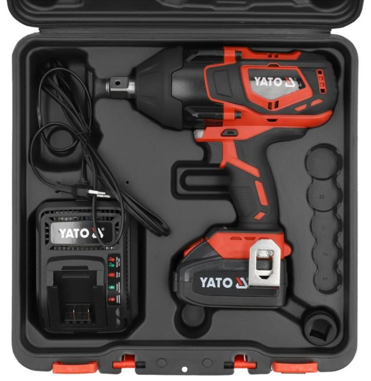 Clé à chocs Yato YT-828075; 18 V; 1x4,0 Ah accu.