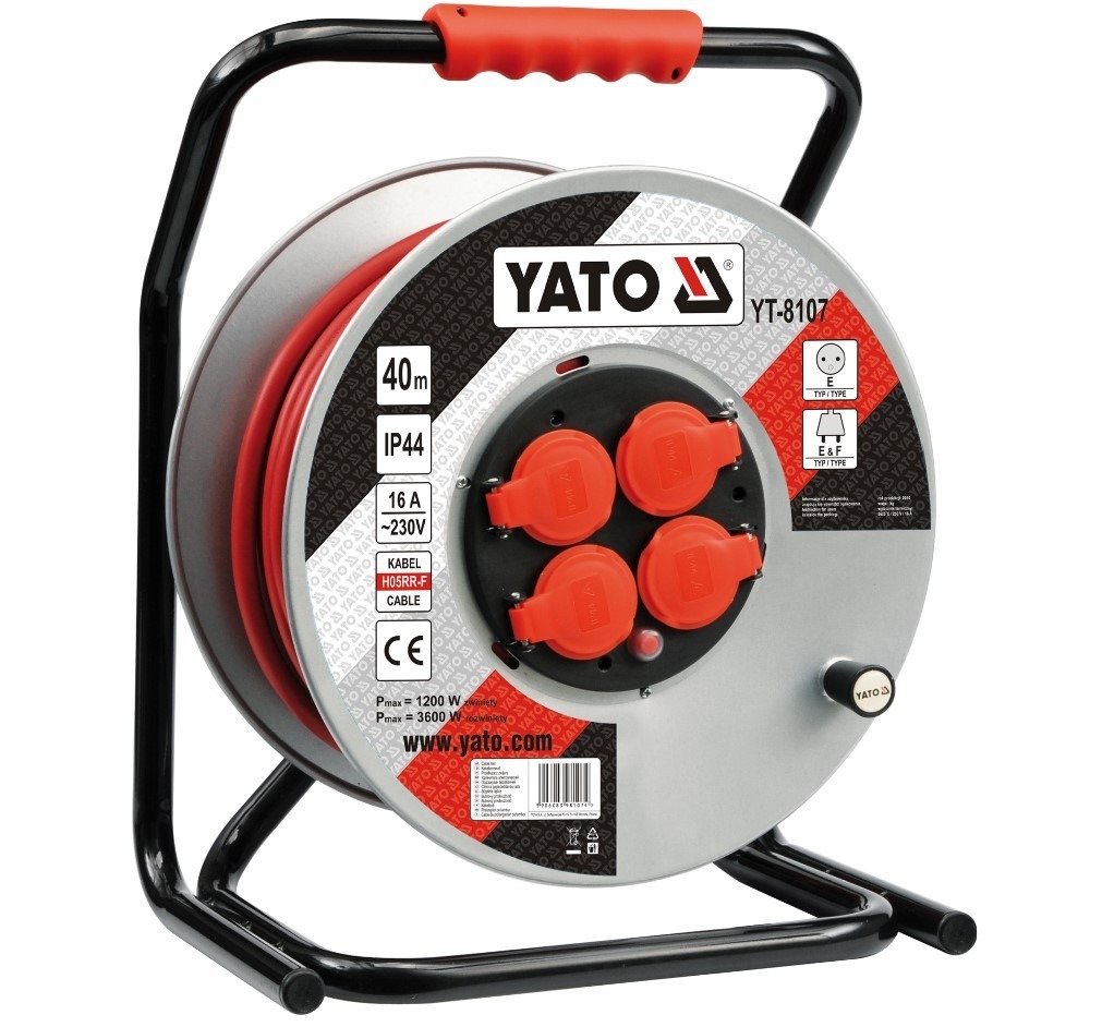 Rallonge avec bobine Yato YT-8107; 40 m