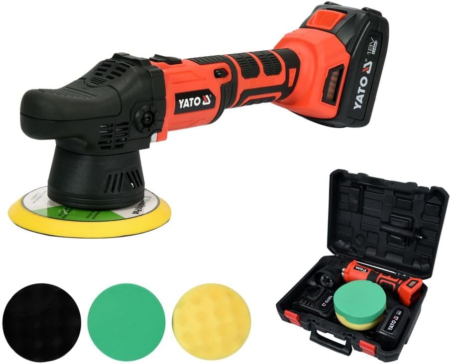 Polisseur Yato YT-82920; 18 V; 1x3,0 Ah accu.