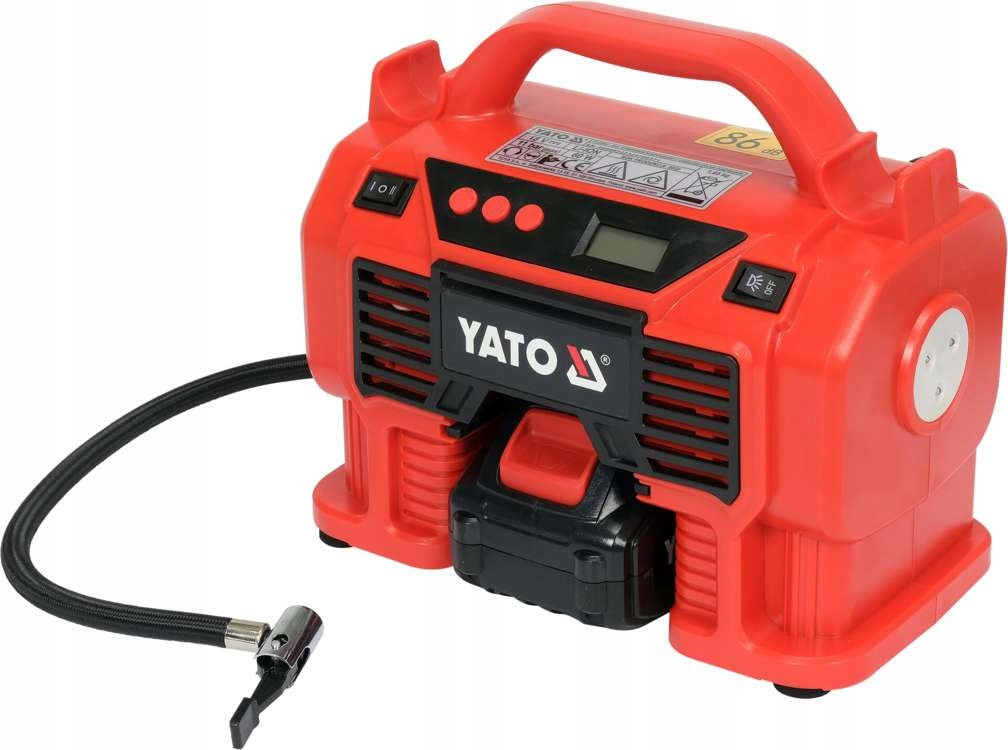 Compresseur Yato YT-23247; 18 V; 1x3,0 Ah accu.