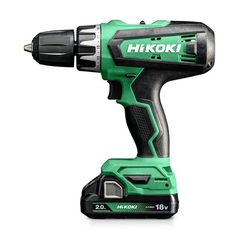 Perceuse-visseuse sans fil Hikoki DV18DFWQZ; 18 V; 2x2,0 Ah accu.