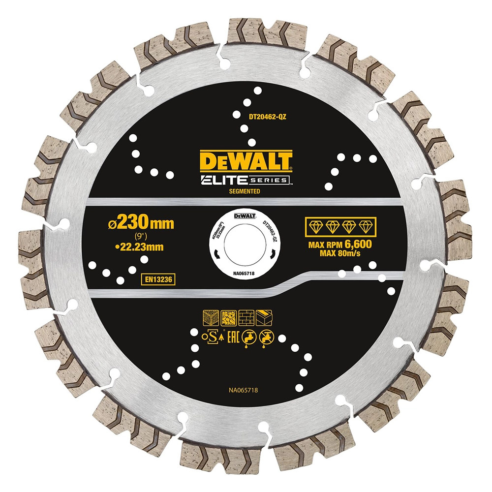 Disque à tronçonner diamanté DeWalt DT20462-QZ; 230 mm