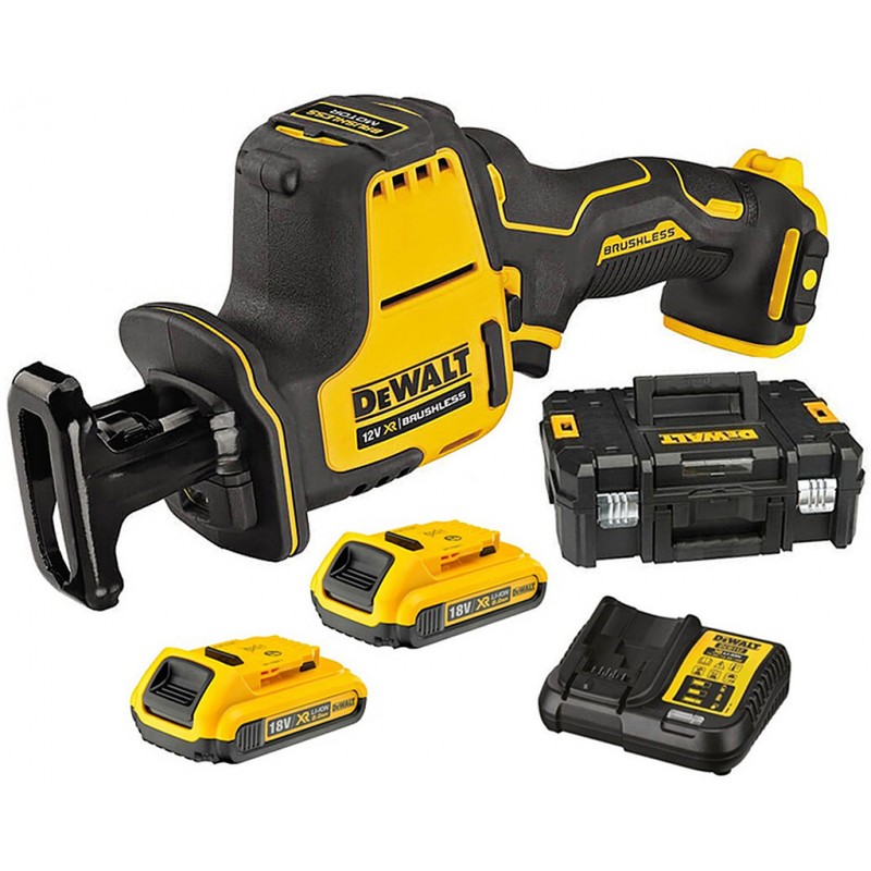 Scie sauteuse DeWalt DCS312D2-QW; 12 V; 2x2,0 Ah accu.