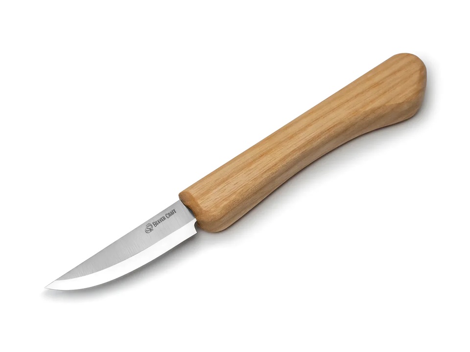 Couteau BeaverCraft C1M; 60 mm; pour la sculpture sur bois