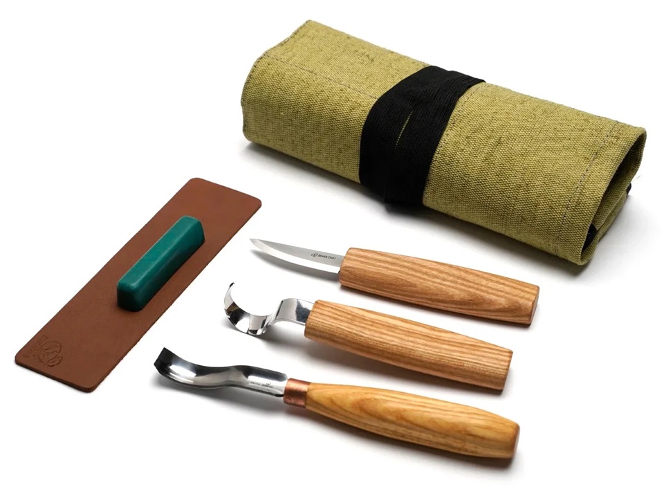 Kit de sculpture BeaverCraft S38; pour la sculpture à la cuillère et autres produits en bois