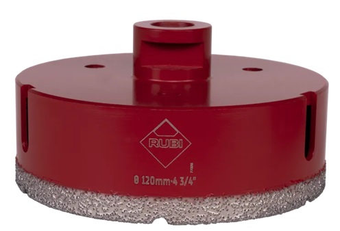Fraise à diamant pour la coupe à sec Rubi 57908; 120 mm