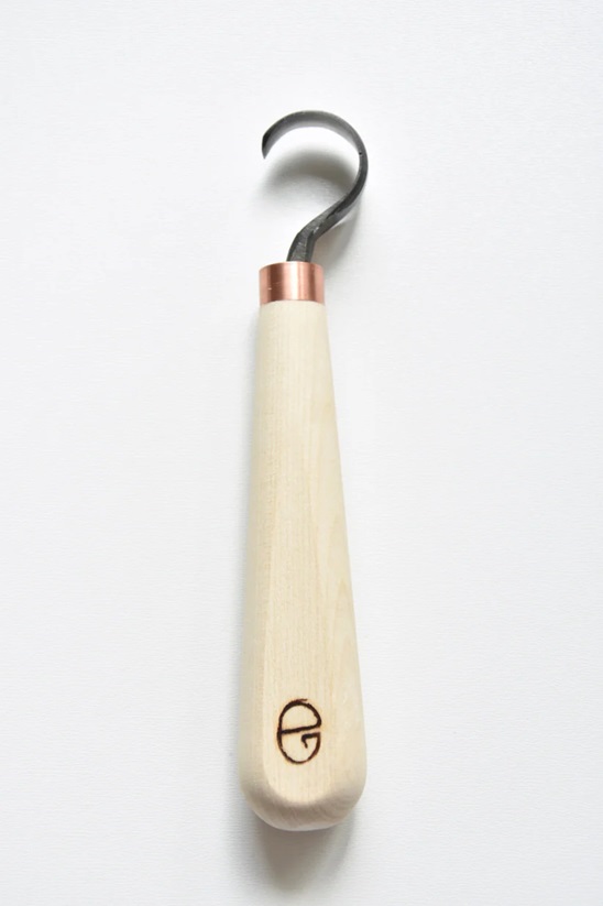Couteau Gilles kaltai OD; 25 mm; pour coupe à la cuillère (main droite)